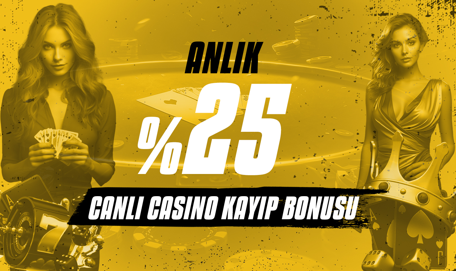 %25 Anlık Canlı Casino Kayıp Bonusu (Tüm Yatırım Metodlarına)